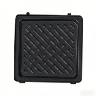Nouvelle Plaque de Cuisson Électrique Antiadhésive Sans Fumée 3-en-1 : Gaufrier, Grill de Contact et Grille-Pain pour Usage Domestique et Extérieur