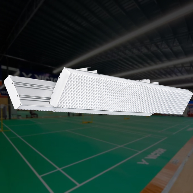 Badminton Court LED High Bay Light Anti-Glare Linear High Bay Light 100W 200W 150W 400W 300W Warehouse LED Linear High Bay Light