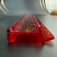 Support de rangement magnétique durable pour tuiles de mahjong, en acrylique de haute qualité, 20 pouces, design élargi et épais, adapté à toutes les tuiles de mahjong