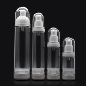 Botella de Emulsión Facial Transparente y Ecológica con Bomba Airless de 15ml, 30ml y 50ml, Fácil de Presionar, Superventas - Product Image 4