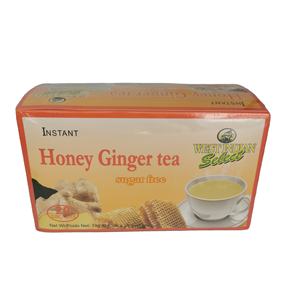 Thé instantané au gingembre à faible teneur en sucre et à saveur originale au miel - Product Image 1