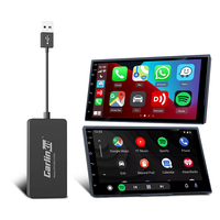 Carlinkit Ccpa Inalámbrico CarPlay Android Auto con Duplicación por Cable, Música USB, Dongle CarPlay para TV, Caja AI para Unidades Principales, YouTube