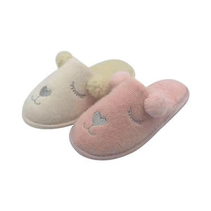 Kadınlar için sevimli tavşan hayvan terlikleri kış sıcak bellek köpük minderli astarı ev terlik üzerinde kayma - Product Image 5