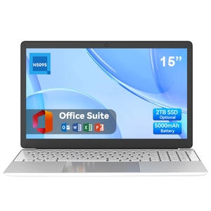 Notebook con 16GB di RAM, Schermo 15.6 Pollici 1920*1080, Doppia Porta SSD, Processore Intel Celeron N5095 Quad Core, CPU di Livello I3 I5 I7, 2.9GHz, Batteria 5000mAh - Product Image 1