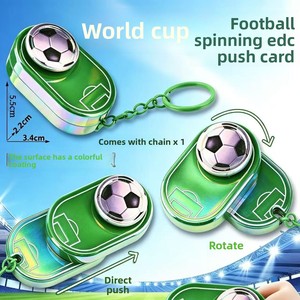 Roue tournante de football transfrontalière édition spéciale, porte-clés de voiture jouet à poussoir, haut de gamme, pour les 14 ans et plus - Product Image 4