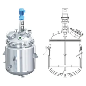 Ss Reactor X 1000 L Chemical Reactor With Urea-Formaldehyde Glue Melamine WF Glue