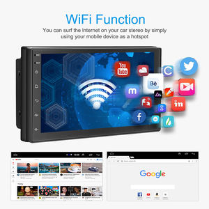 Autoradio universel Android 7 pouces autoradio <span class=keywords><strong>vidéo</strong></span> stéréo Carplay Auto Gps Navigation Ips écran tactile - Product Image 3