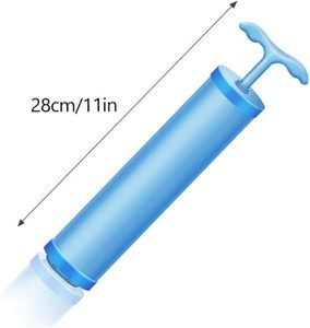 Sac de rangement sous vide pour vêtements, sac de compression d'air, sac de rangement en plastique, sacs de rangement sous vide avec pompe - Product Image 3