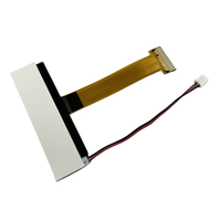 Ventes directes d'usine de Shenzhen 25632-00 COG écran d'affichage fond bleu texte blanc module lcd