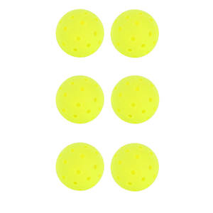 Roter TPE PE Umweltfreundlicher Pickleball-<span class=keywords><strong>Ball</strong></span> 74mm 26-Loch für Innen und 40-Loch für Außen Langlebig mit Individuellem Logo - Product Image 6