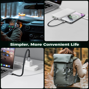 240W USB C để USB C sạc cáp chất lượng cao bện CE FCC ukca <span class=keywords><strong>RoHS</strong></span> đạt CA65 chứng nhận PD 3.1 48V 5A nhanh Loại C Cáp - Product Image 5