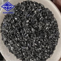 Média filtrant anthracite lavé 8x30 12x40 20x40 Haute pureté 99,99% Certifié ISO 9001 pour le traitement de l'eau