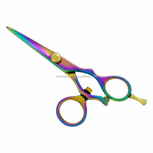 CNC Hair Razor Scissors Japan Vg10 Cobalt Steel Professional Hairdressing Scissors Barber <b>Shears</b> Texture Hair Scissors Free Logo - Product Image 6