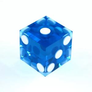 Dés en plastique transparent carré de 19 mm, dés à points réguliers, dés à points en <span class=keywords><strong>cristal</strong></span>, dés à points en plastique, dés à points en plastique - Product Image 3