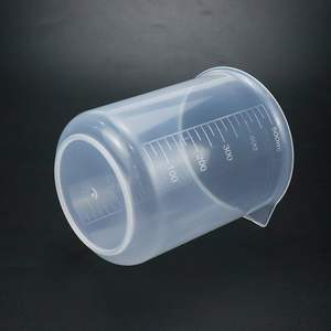 वैज्ञानिक पारदर्शी पीपी मापने वाले कप 250 एमएल 500 मिली 1000 मिली प्लास्टिक बीकर - Product Image 6