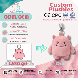 Llavero <span class=keywords><strong>de</strong></span> Peluche Personalizado <span class=keywords><strong>de</strong></span> T-Rex, Peluche <span class=keywords><strong>de</strong></span> Dinosaurio 3D <span class=keywords><strong>para</strong></span> Regalo Escolar o <span class=keywords><strong>de</strong></span> Carnaval <span class=keywords><strong>para</strong></span> Niños, con Certificación CE - Product Image 3