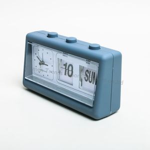 黒白レトロフリップダウン時計 - Product Image 5