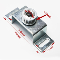 Poulie de guidage de porte d'ascenseur moderne et de haute qualité avec support et roulement – Pièces d'ascenseur