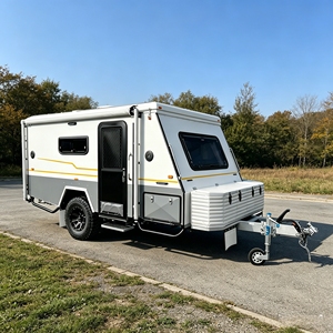 <span class=keywords><strong>Caravana</strong></span> Todoterreno Moderna de 16 pies, Ligera, Impermeable, Estándar Australiano, Remolque de Viaje, Autocaravana con Capacidad para 3 Personas - Product Image 1