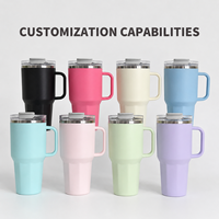 GY 2033 ODM Custom Mold 40oz Stainless Steel Vacuum Tumbler 10000PCS MOQ untuk Pengembangan Produk Merek Besar