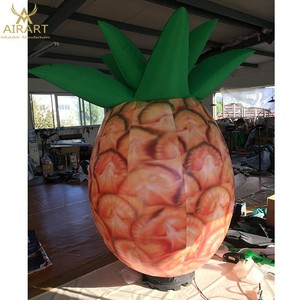 Giant Inflatable Fruit Pineapple Model /custom Movable Inflatable Fruit Costume Mascot
