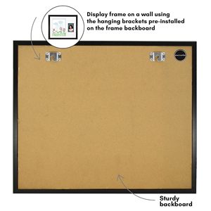 Nouveau cadre pour œuvres d'art des enfants, cadre de présentation pour les créations des enfants et pour ranger également les photos des artistes enfants - Product Image 5