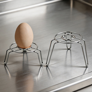 Stainless Steel Mini Egg Steamer Rack For Kitchen Use With Eco-Friendly Design - Product Image 1