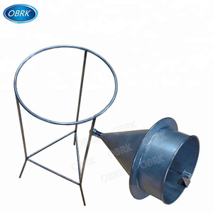 Embudo <span class=keywords><strong>de</strong></span> Arena Metálico Grande Estándar <span class=keywords><strong>de</strong></span> <span class=keywords><strong>Laboratorio</strong></span> (aparato utilizado para probar la densidad aparente, la densidad compactada y la densidad <span class=keywords><strong>de</strong></span> vacío) - Product Image 6