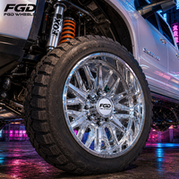 Vente flash - Jantes forgées à finition polie concave profonde de 22, 24, 26, 28 et 30 pouces pour RAM 2500/3500 & Classic HD