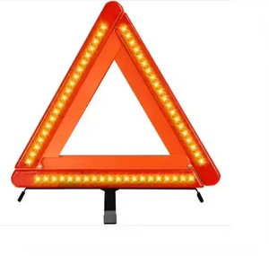 Triángulo de advertencia LED de coche de emergencia de tráfico reflectante de venta directa de suministro de fábrica - Product Image 2