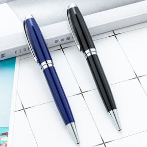 Bolígrafo de Metal Premium con Mecanismo de Giro y Logotipo Grabable de 1.0 mm, Bolígrafo Promocional para Hoteles y Regalos Publicitarios - Product Image 1