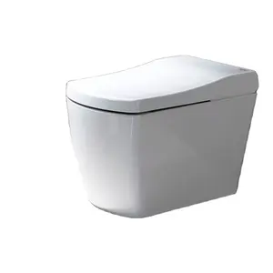 自动冲洗电动坐浴盆，带喷水智能马桶S300壁挂式日式卫生间，无浴室水箱