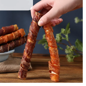 Hot Sale Bio High-Protein Enten geschmack Dog Treats Bully Sticks Zähne Mahlen Fleisch Hundefutter - Product Image 2
