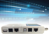 Testeur de fibre optique localisateur UTP longueur de câble LAN traqueur de fil LCD USB BNC RJ45 RJ11 RJ12 testeur de câble réseau