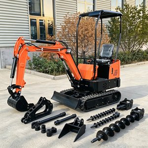 รถขุดขนาดเล็ก 3.5 ตัน 2 ตัน 1 ตัน เครื่องยนต์ EPA Kubota รถขุดดินสำหรับสวน ไร่นา บ้าน ใช้ในครัวเรือน ราคาถูก รถขุดขนาดเล็กแบบตีนตะขาบ - Product Image 6