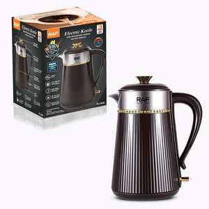 Black Stainless Steel Cordless Electric <b>Kettle</b> <b>Temperature</b> <b>Control</b> Large Capacity for Tea Coffee Hot Water Household - Product Image 4