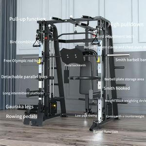 Dispositivo di Allenamento Completo Flying Bird, <span class=keywords><strong>Rack</strong></span> per <span class=keywords><strong>Squat</strong></span> in Acciaio, Macchina Smith per Uso Domestico e Commerciale - Product Image 5