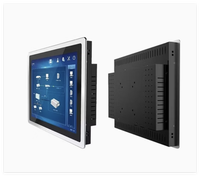 Mini PC Industriel avec Écran Tactile et Connexion Sans Fil, Moniteur Portable Tactile 18,5 pouces Android