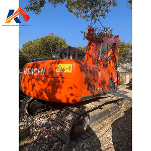 Excavateur d'occasion d'origine japonaise HITACHI ZX 120 ZX120 de bonne qualité 12 tonnes mini pelles sur chenilles moyennes d'occasion prêtes à être expédiées - Product Image 6