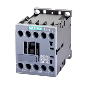 SIEMENS SIEMENS Contactor DC 24 V AC3 3kW 400V 3RT6015-1BB41