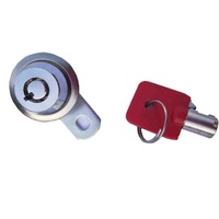 Cerradura de Seguridad para Puerta de Máquina Expendedora, Cerradura Tubular para Archivador, de Fabricación Profesional, Segura y Duradera