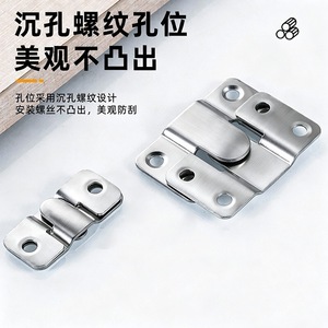 Stainless Steel Mountain-Shaped Corner Bracket 304 Hidden Clip For <b>Picture</b> <b>Frame</b> Wall Mounting Furniture Support - Product Image 4