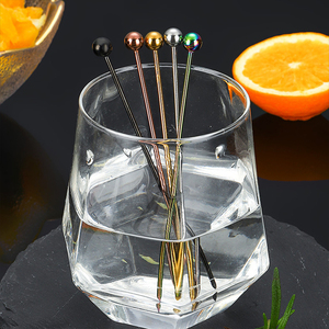 Stuzzicadenti Lunghi in Acciaio Inox Personalizzabili per Cocktail, Frutta, Olive e Antipasti - Product Image 4