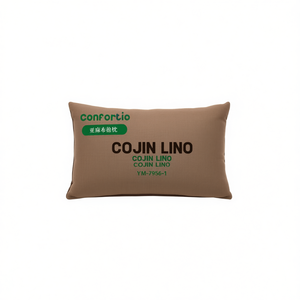 Cuscino per Animali Domestici in Lino Marrone 40*60, Elegante e Confortevole per i Tuoi Amici Pelosi - Product Image 1