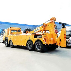 Camion de dépannage lourd Howo 8x4 25 tonnes, camion de remorquage intégré de 20 tonnes - Product Image 3