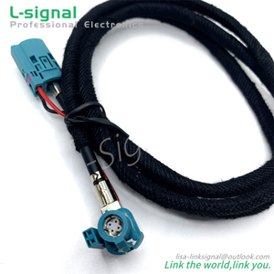 Fakra HSD 4+2 Z 남성에서 R/A 여성으로의 다카르538 연장 케이블 1M 자동차 EVO 디스플레이용 - Product Image 6