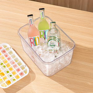 Bac à glaçons portable multicouche en silicone sans BPA, 24/48 compartiments, à démoulage facile, avec couvercle et minuterie - Product Image 3