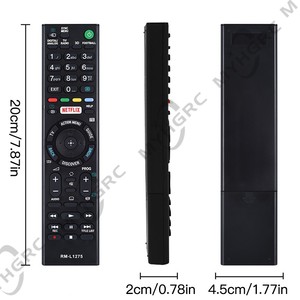 RM-L1275 nuovo <span class=keywords><strong>telecomando</strong></span> <span class=keywords><strong>universale</strong></span> <span class=keywords><strong>con</strong></span> pulsante <span class=keywords><strong>Netflix</strong></span> per Sony LED TV - Product Image 2