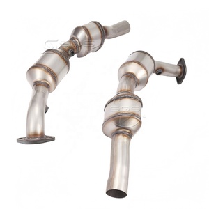 Convertisseur catalytique trois voies de haute qualité SQS OEM/ODM pour <span class=keywords><strong>Chevrolet</strong></span> <span class=keywords><strong>Camaro</strong></span> <span class=keywords><strong>V6</strong></span> 3.6L <span class=keywords><strong>2010</strong></span>-2011, côté gauche et droit. - Product Image 1