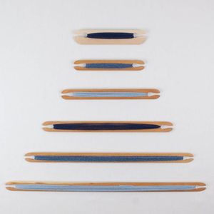 Navettes à tisser en bois de qualité supérieure, 20 cm, forme ovale, accessoire de couture pour travaux d'aiguille - Product Image 2